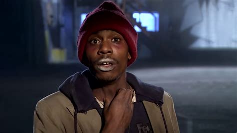 Dave Chappelle as Tyrone Biggums the Crackhead HD Widescreen Blank Template - Imgflip