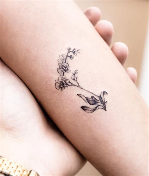 117 Of The Very Best Flower Tattoos - Tattoo Insider | Orchid tattoo, Flower tattoo designs ...