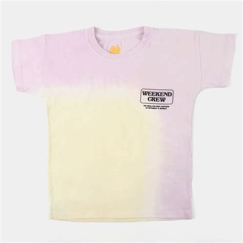 Boys Cotton T-Shirt Weekend Crew - Tie Dye Price in Pakistan | Bachaa Party