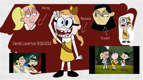 Bessie, Portia and Gwen (From the Mighty B) by DanielTheDrawningGuy on DeviantArt