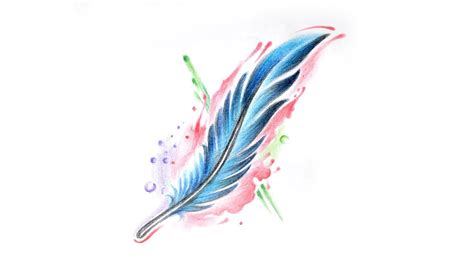 Aggregate more than 80 feather tattoo sketches latest - seven.edu.vn