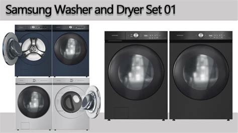 ArtStation - Samsung Washer and Dryer Set 01 | Resources