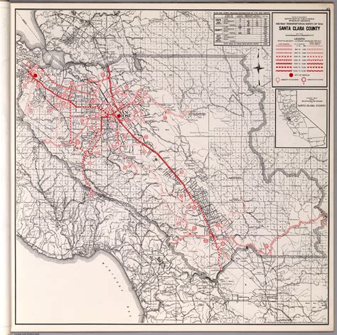 Old Santa Clara County Maps