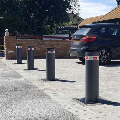 Automatic Rising Bollards | Security Bollards Direct