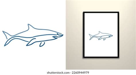 Shark Line Art Logos: Over 3,175 Royalty-Free Licensable Stock Vectors ...