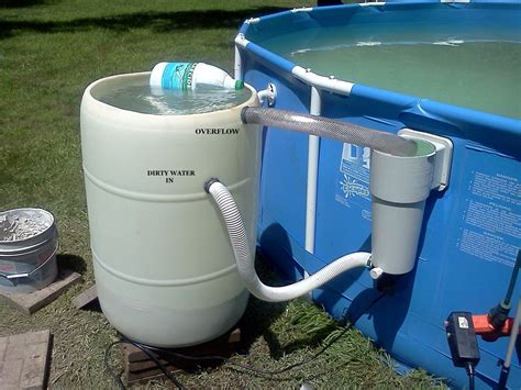 Diy Non- Pressurized Sand Filter for Backyard Pools : 4 Steps (with ...