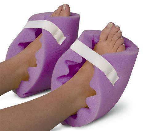 Convoluted Foam Heel Protector Foot Positioner, 1 PAIR (2 units ...