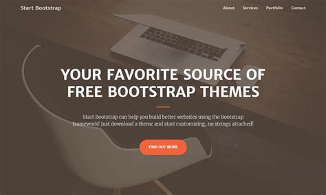 Free Bootstrap Website Templates Worth Checking Out | Website Design in ...