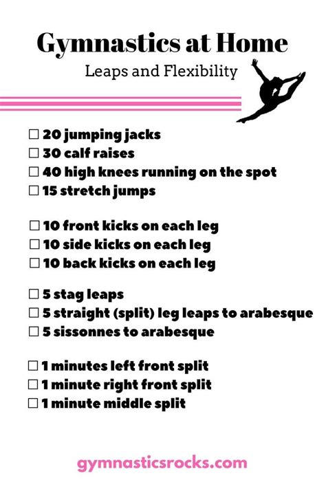 Hey everyone! Today I am sharing some at-home gymnastic work-outs in ...