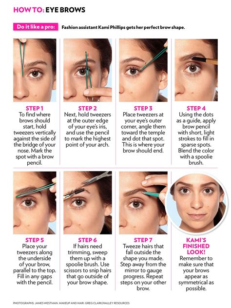 How to shape your brows with @Tweezerman | Face and Beauty Products ...