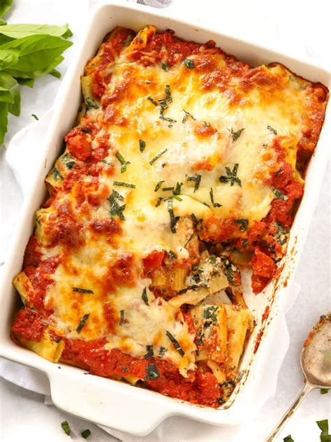 Spinach and Ricotta Pasta Bake Receita - Jantar em 30 minutos! | Maria Kani