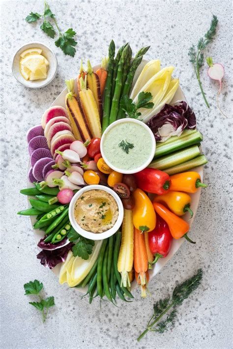 Easy Crudités Platter - Flavor the Moments