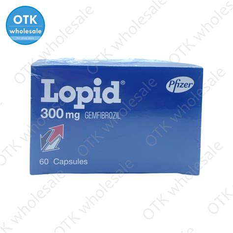 Lopid 300 mg. 10's