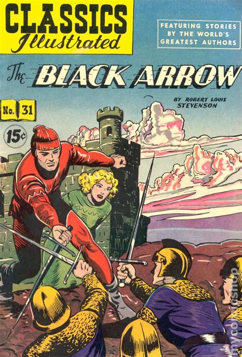 Classics Illustrated 031 The Black Arrow (1946) comic books