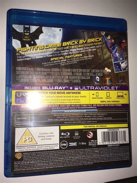 Lego Batman The Movie Blu-ray Movie, Hobbies & Toys, Music & Media, CDs ...