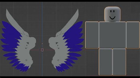 Making wings for roblox ugc I Blender - YouTube