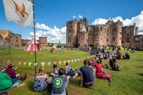 Château Harry Potter d'Alnwick, Scottish Borders d'Edimbourg 2024 - Édimbourg