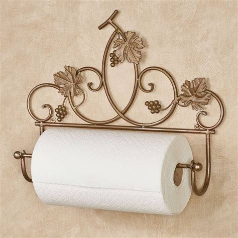 Grapevine Wall Mount Paper Towel Holder