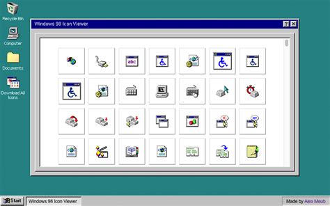 Windows 98 Icons are Great · Alex Meub
