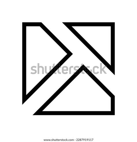 T Square Logo Icon Template 1 Stock Vector (Royalty Free) 2287919117 ...