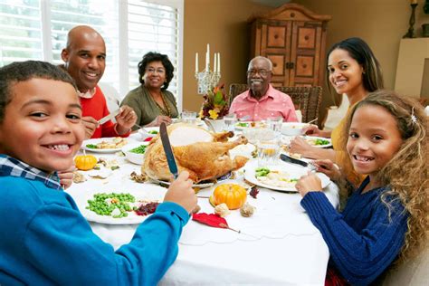 Family Turkey Dinner Images