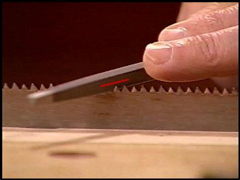 Sharpening hand saws - Western and Japanese