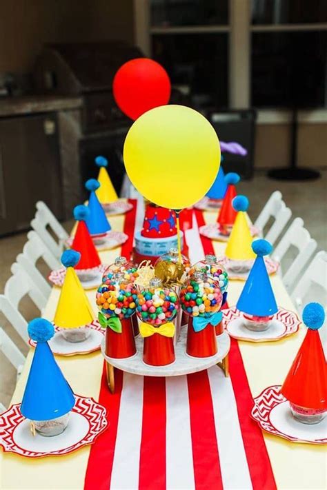 Circus Birthday Party Decorations