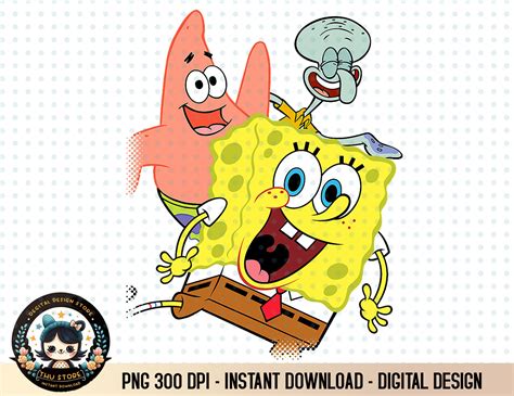 SpongeBob SquarePants Patrick,Squidward,Spongebob png - Inspire Uplift