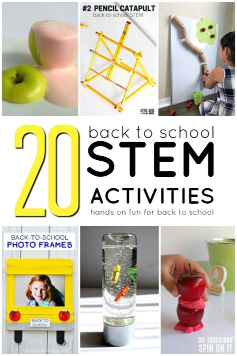 Back to School STEM Activities - The Educators' Spin On It