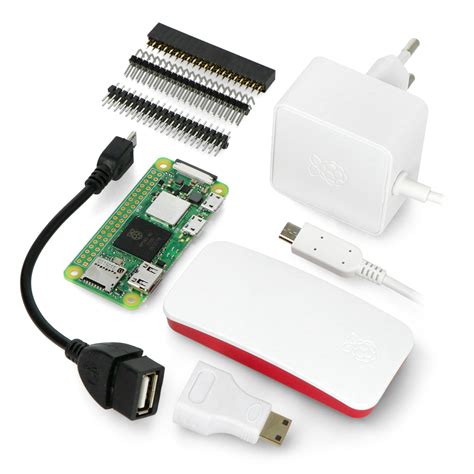 Raspberry Pi Zero 2 W All in One KIT Botland - Robotic Shop