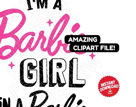 Barbie SVG Barbie Quote Svg Barbie Doll Barbie Girl | Etsy