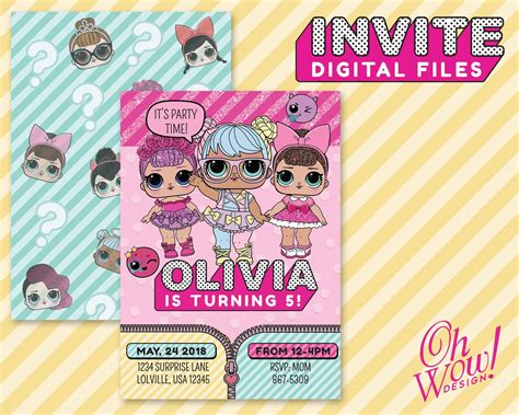 24++ Lol Surprise Birthday Invitations Digital