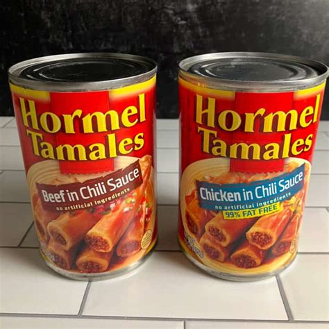 Canned Tamales Recipe (Hormel Tamales in a Can)