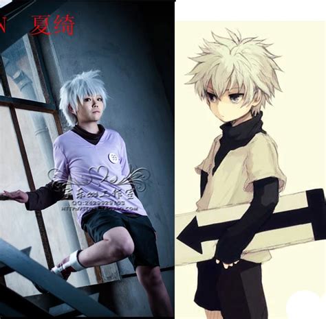 Aliexpress.com : Buy Hunter x Hunter Cosplay Costume Killua Zoldyck 3 ...