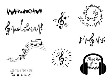 🎼 Music Tattoo Designs - MockoFUN