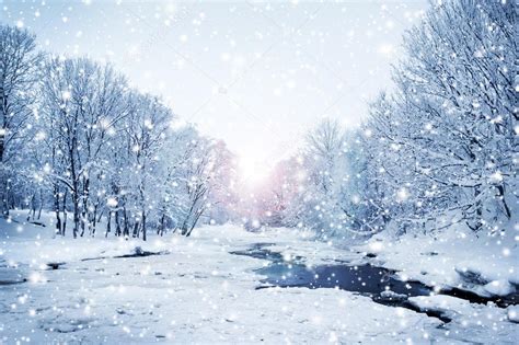 Winter nature landscape Stock Photo by ©shmeljov 58822525