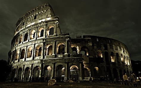 Download Man Made Colosseum HD Wallpaper