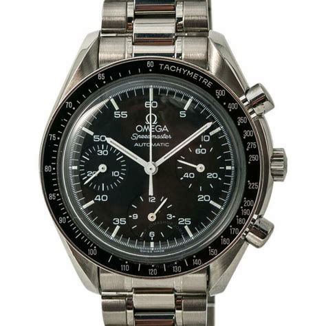 Pre-owned Omega Speedmaster Black Dial Men's Watch 175.0032.1 ...