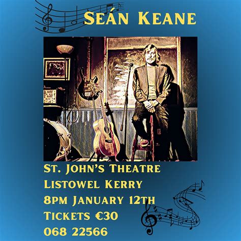 Seán Keane - Tour 2024 - St. John's - Listowel - Kerry | SeanKeane