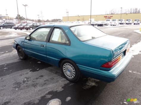 Cayman Green Metallic 1994 Ford Tempo GL Coupe Exterior Photo #42773929 | GTCarLot.com