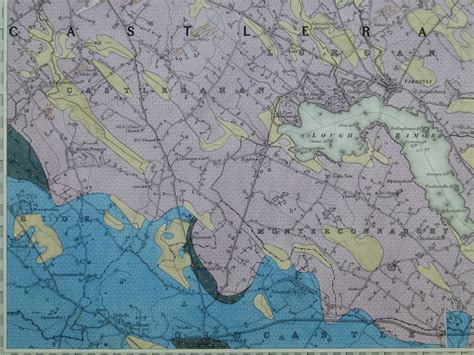 Ireland sheet 80, Ballyjamesduff, 1” scale. 1900. Covers Virginia, Bai – 19th Century Geological ...