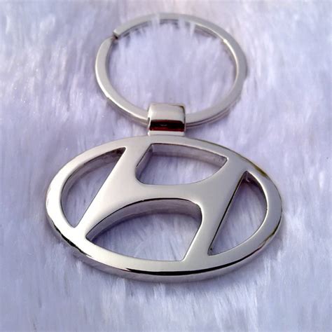 free shipping fashion car logo brand metal car key chain metal car ...