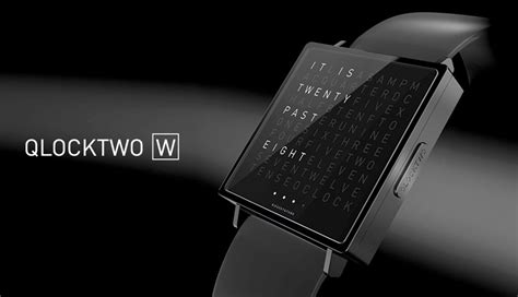 If It's Hip, It's Here (Archives): The QLOCKTWO W. Biegert & Funk's Beautiful Wall Clock Is Now ...
