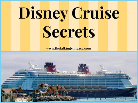 Disney Cruise Secrets I Disney Cruise Tips and Tricks