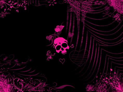 Girly Skull Wallpaper (58+ images)