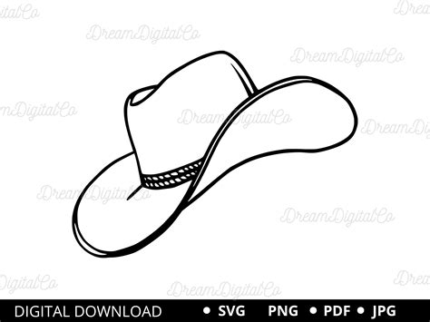 Cowboy Hat Svg Cowboy Svg Cowgirl Hat Svg Western Svg - Etsy Australia