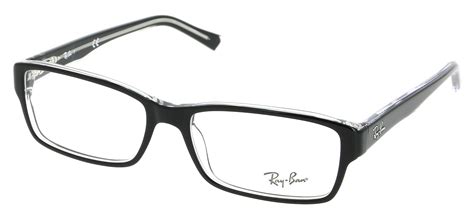 Eyeglasses RAY-BAN RX 5169 2034 Highstreet 54/16 Man Noir cristal ...