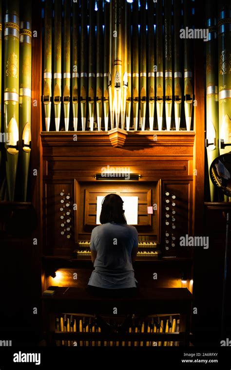 Cathedral Pipe Organ, classical music concert Stock Photo - Alamy