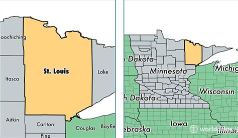 County Map St Louis | Literacy Basics