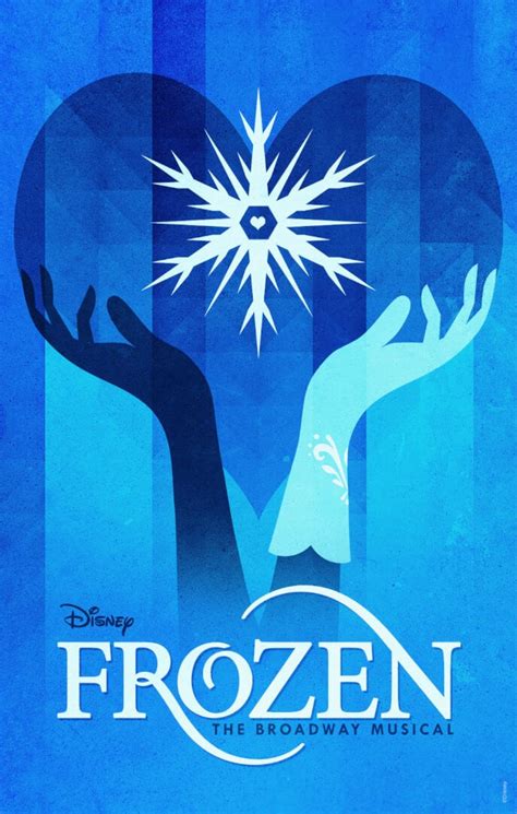 "Frozen" Broadway Musical Poster Revealed Along with 7 Rejected Ideas - Inside the Magic